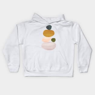 Balancing stones Kids Hoodie